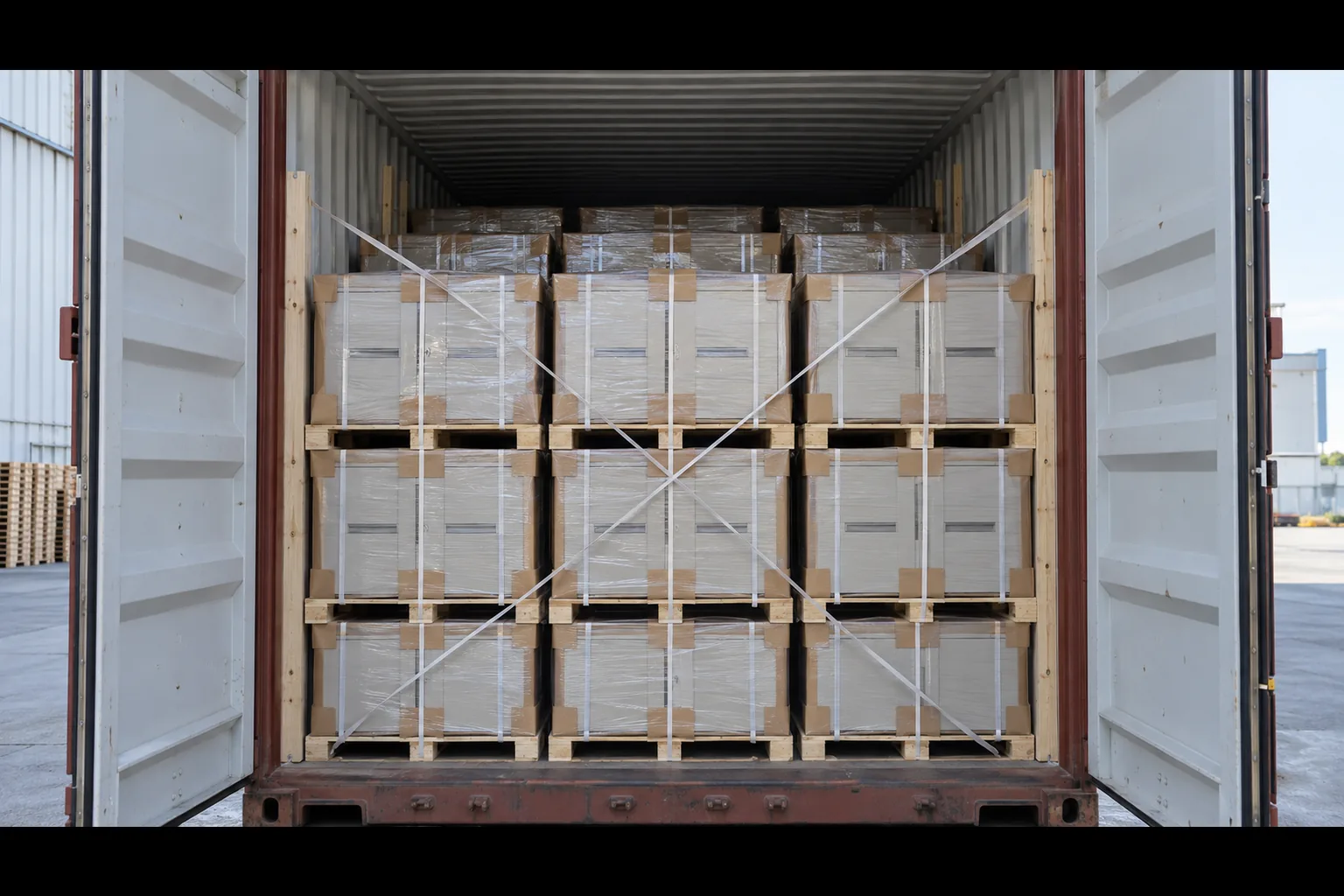 Container loading — shipping