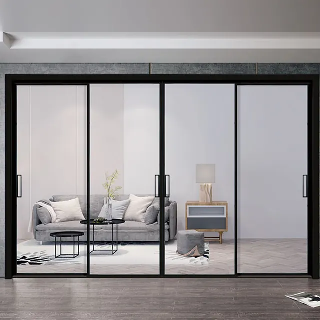 Aluminum sliding door configuration from the Starveil product catalog